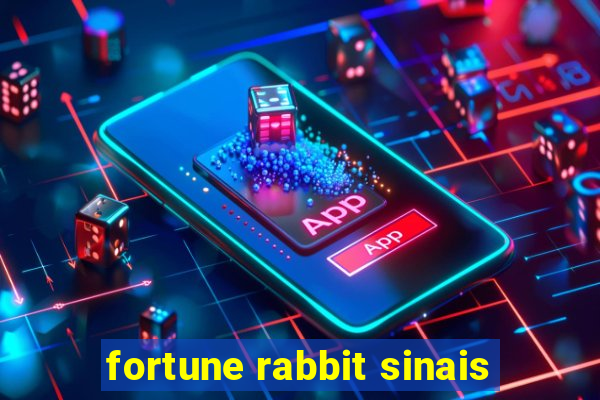 fortune rabbit sinais